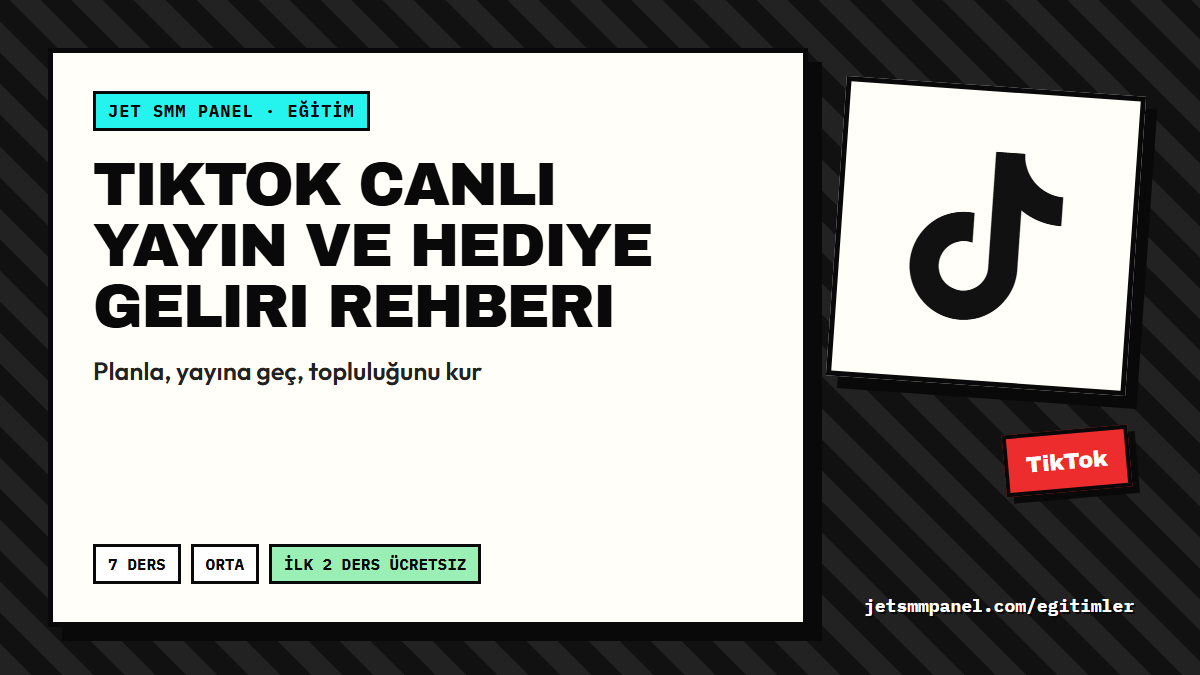 TikTok Canlı Yayın ve Hediye Geliri Rehberi