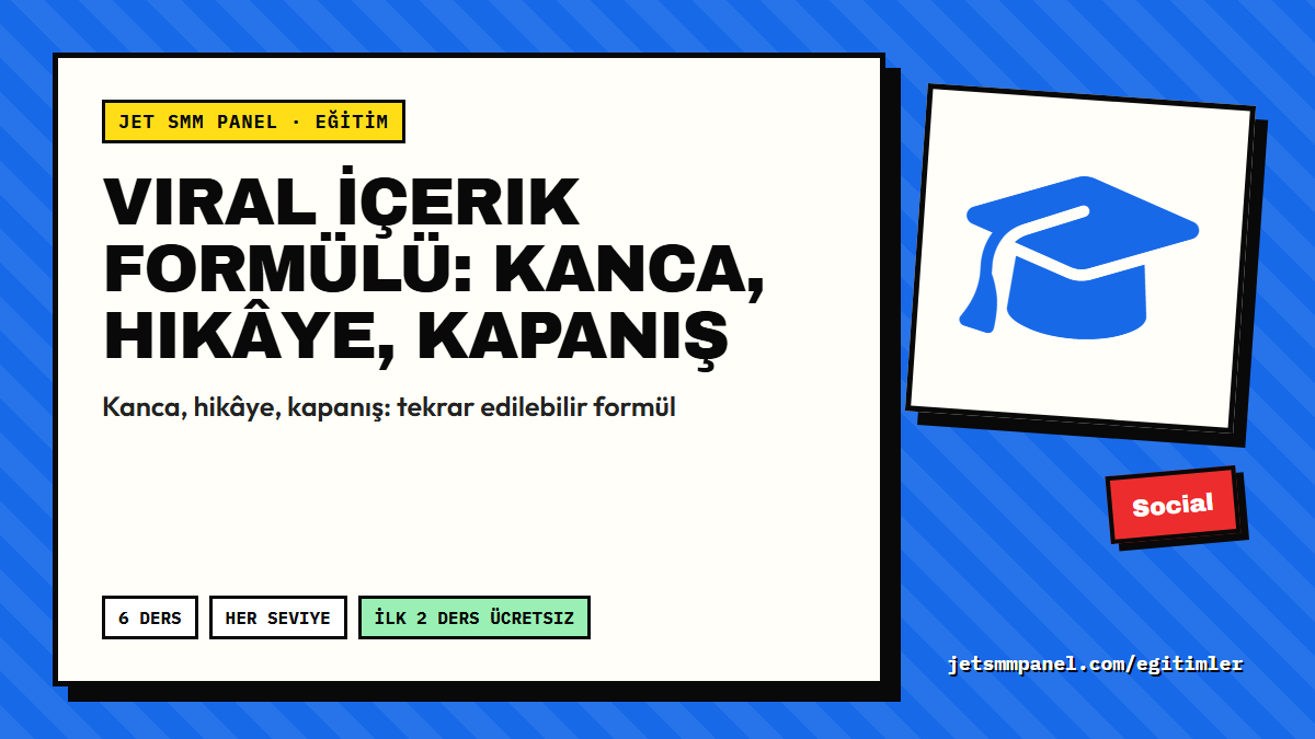 Viral İçerik Formülü: Kanca, Hikâye, Kapanış